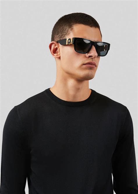 square rectangle versace sunglasses men|men's versace eyeglasses.